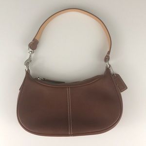 NEW Coach Tan Leather Mini Hobo Bag